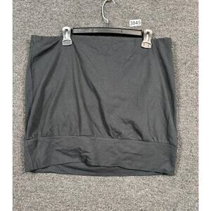Boston Proper Halter Top Womens Size XL Black Lined Blouse